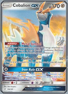 Cobalion GX (106/181) (Perfection - Henry Brand) [World Championships 2019] | Odin's Place