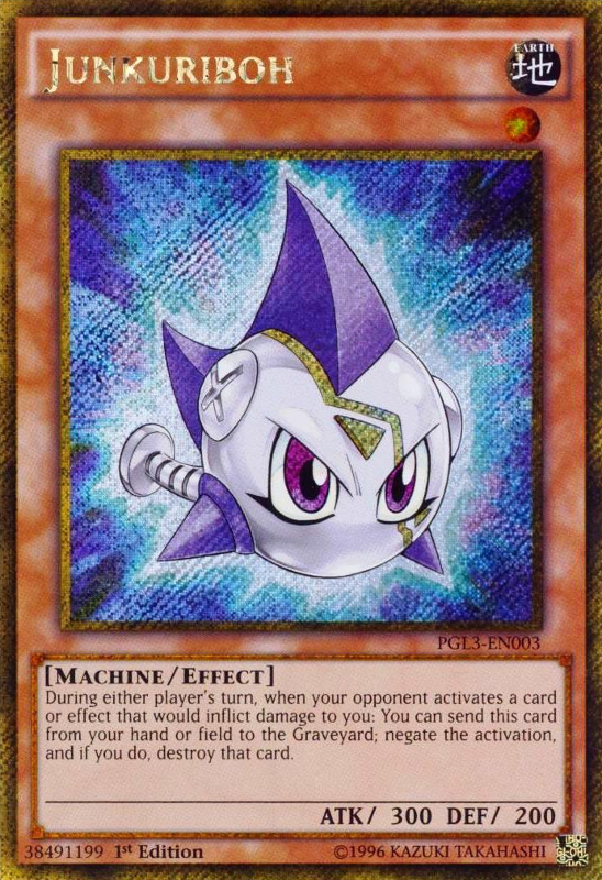 Junkuriboh [PGL3-EN003] Gold Secret Rare | Odin's Place