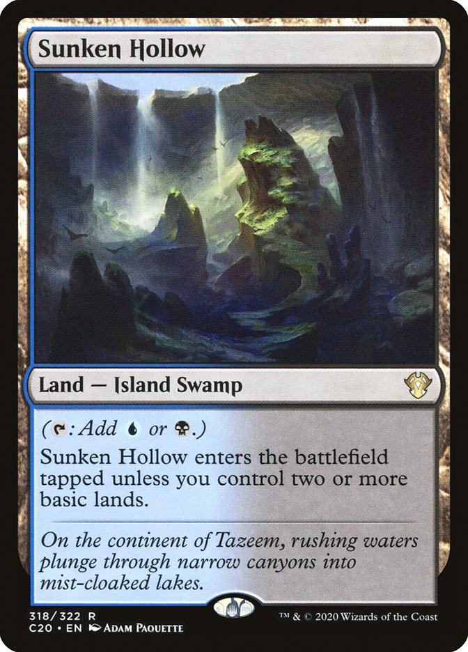 Sunken Hollow [Commander 2020] | Odin's Place