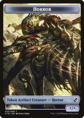 Angel of Sanctions // Horror Double-Sided Token [Commander 2019 Tokens] | Odin's Place