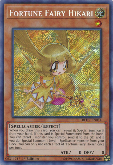 Fortune Fairy Hikari [BLHR-EN014] Secret Rare | Odin's Place