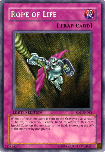 Rope of Life [SD2-ENDE1] Secret Rare | Odin's Place
