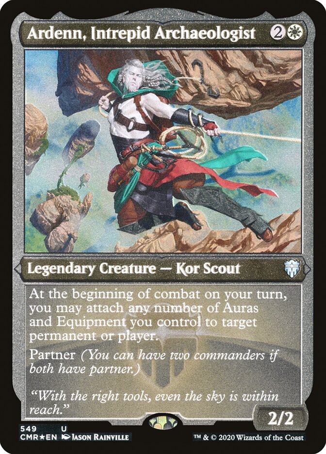 Ardenn, Intrepid Archaeologist (Etched) [Commander Legends] | Odin's Place