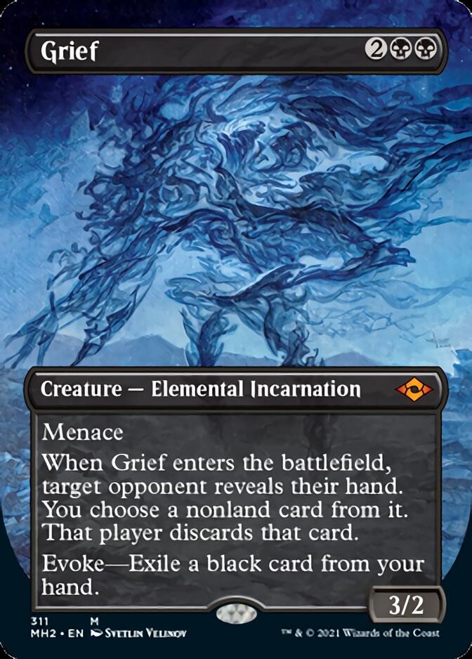 Grief (Borderless Alternate Art) [Modern Horizons 2] | Odin's Place