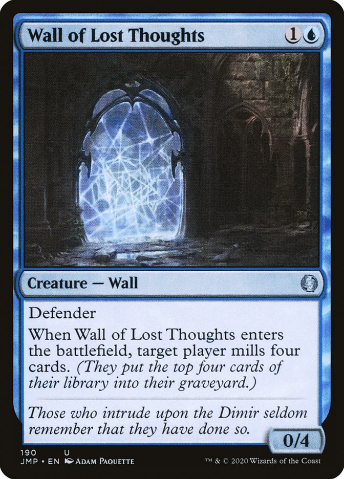 Wall of Lost Thoughts [Jumpstart] | Odin's Place