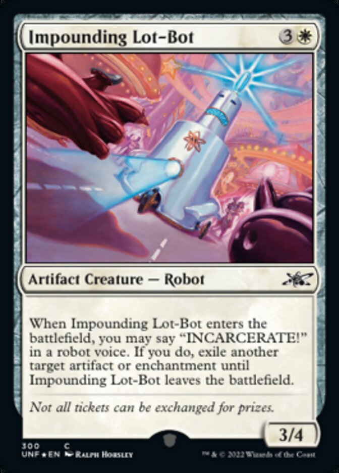 Impounding Lot-Bot (Galaxy Foil) [Unfinity] | Odin's Place