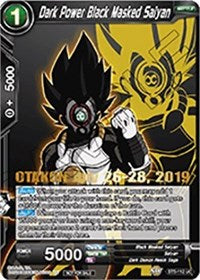 Dark Power Black Masked Saiyan (OTAKON 2019) (BT5-112_PR) [Promotion Cards] | Odin's Place