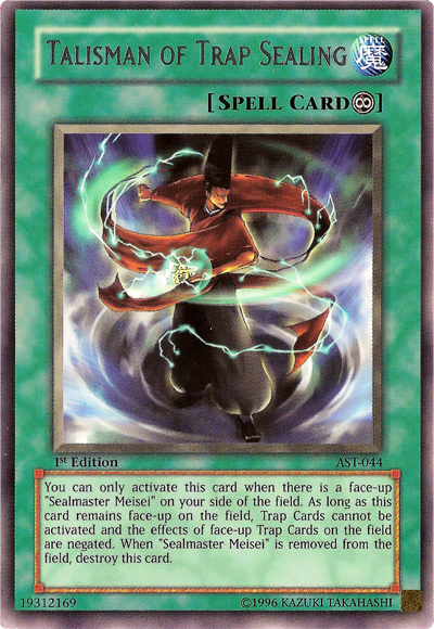 Talisman of Trap Sealing [AST-044] Rare | Odin's Place