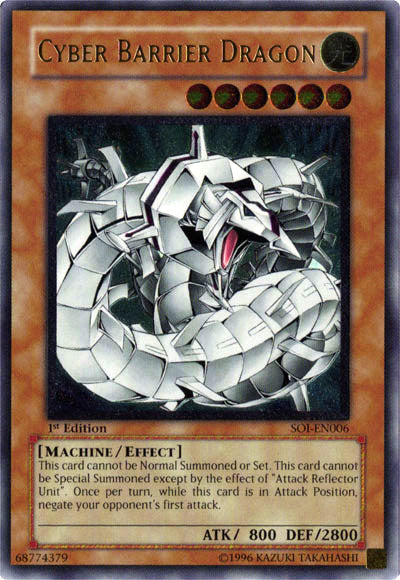 Cyber Barrier Dragon (UTR) [SOI-EN006] Ultimate Rare | Odin's Place