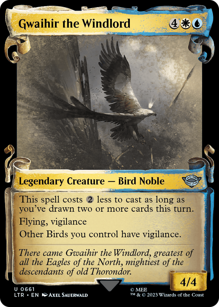 Gwaihir the Windlord [The Lord of the Rings: Tales of Middle-Earth Showcase Scrolls] | Odin's Place