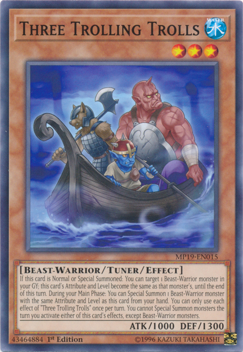 Three Trolling Trolls [MP19-EN015] Common | Odin's Place