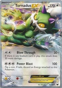 Tornadus EX (90/108) (CMT - Zachary Bokhari) [World Championships 2012] | Odin's Place