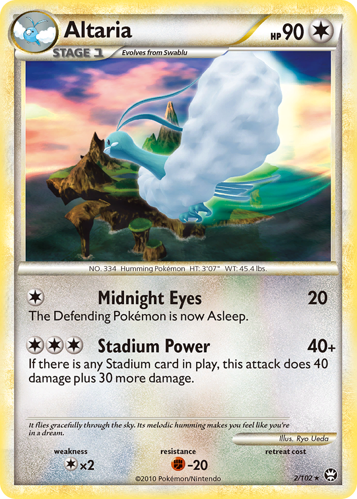 Altaria (2/102) [HeartGold & SoulSilver: Triumphant] | Odin's Place