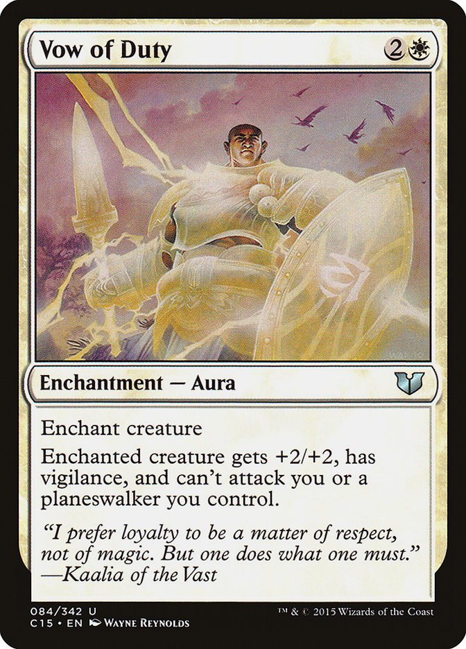 Vow of Duty (84) [Commander 2015] | Odin's Place