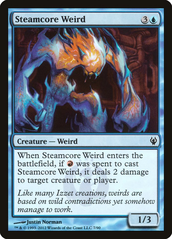 Steamcore Weird (7) [Duel Decks: Izzet vs. Golgari] | Odin's Place