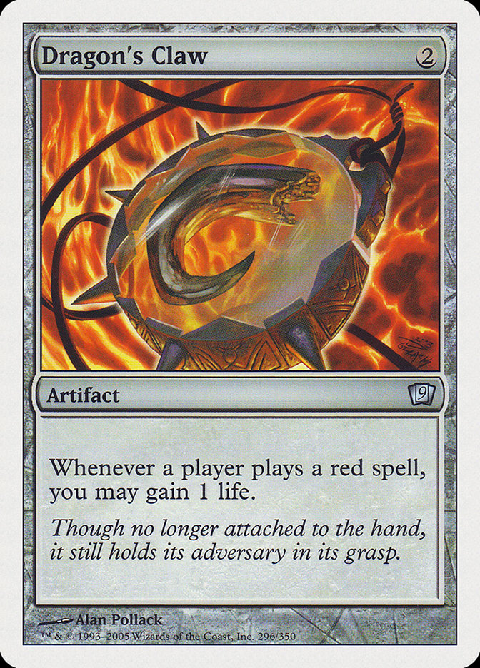 Dragon's Claw (296) [Ninth Edition] | Odin's Place