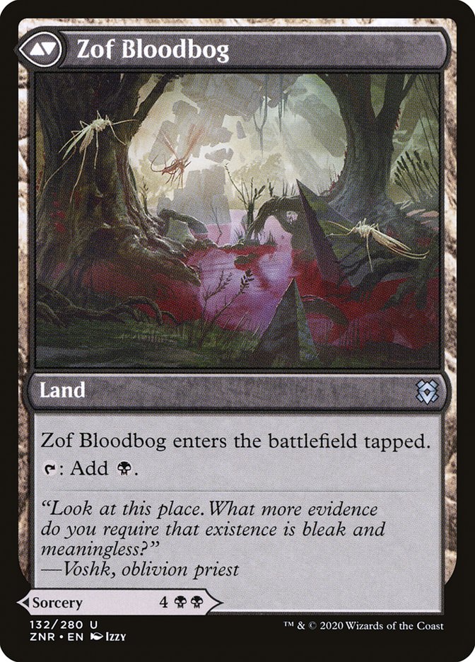 Zof Consumption // Zof Bloodbog [Zendikar Rising] | Odin's Place