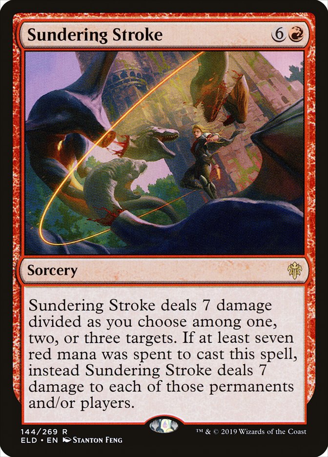 Sundering Stroke [Throne of Eldraine] | Odin's Place