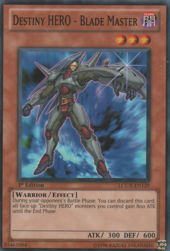 Destiny HERO - Blade Master [LCGX-EN129] Common | Odin's Place