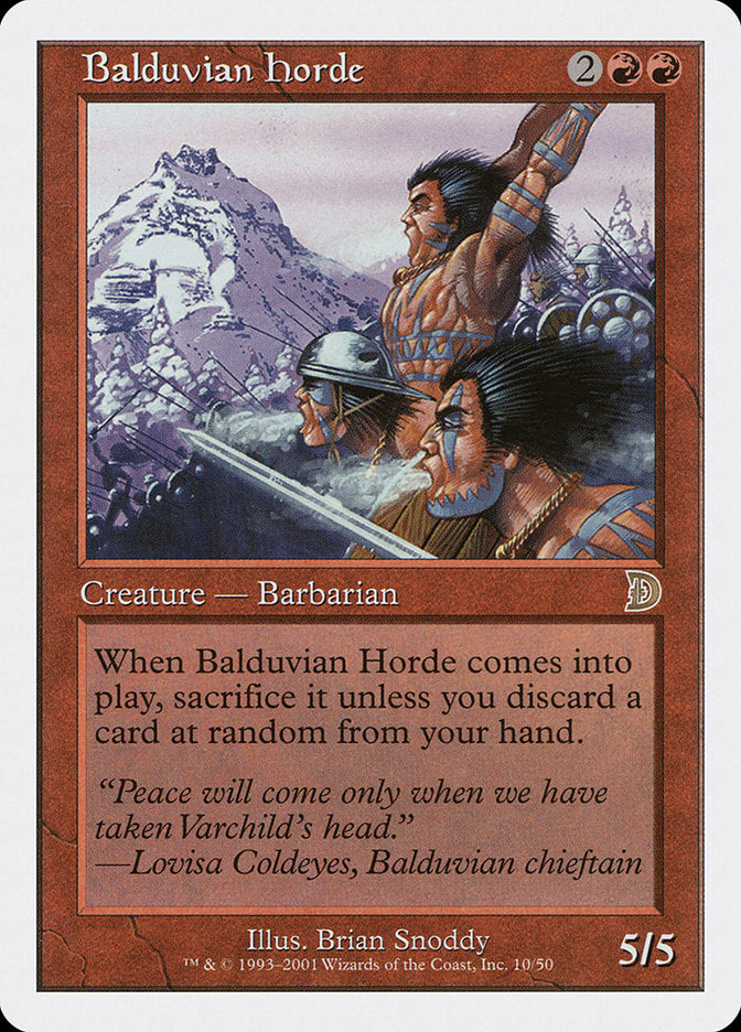 Balduvian Horde (10) [Deckmasters] | Odin's Place