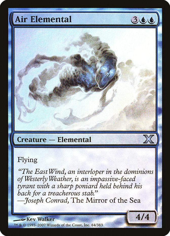 Air Elemental (Premium Foil) [Tenth Edition] | Odin's Place