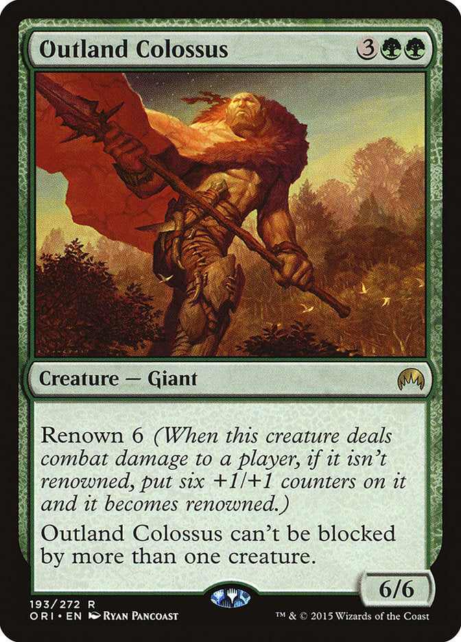 Outland Colossus (193) [Magic Origins] | Odin's Place