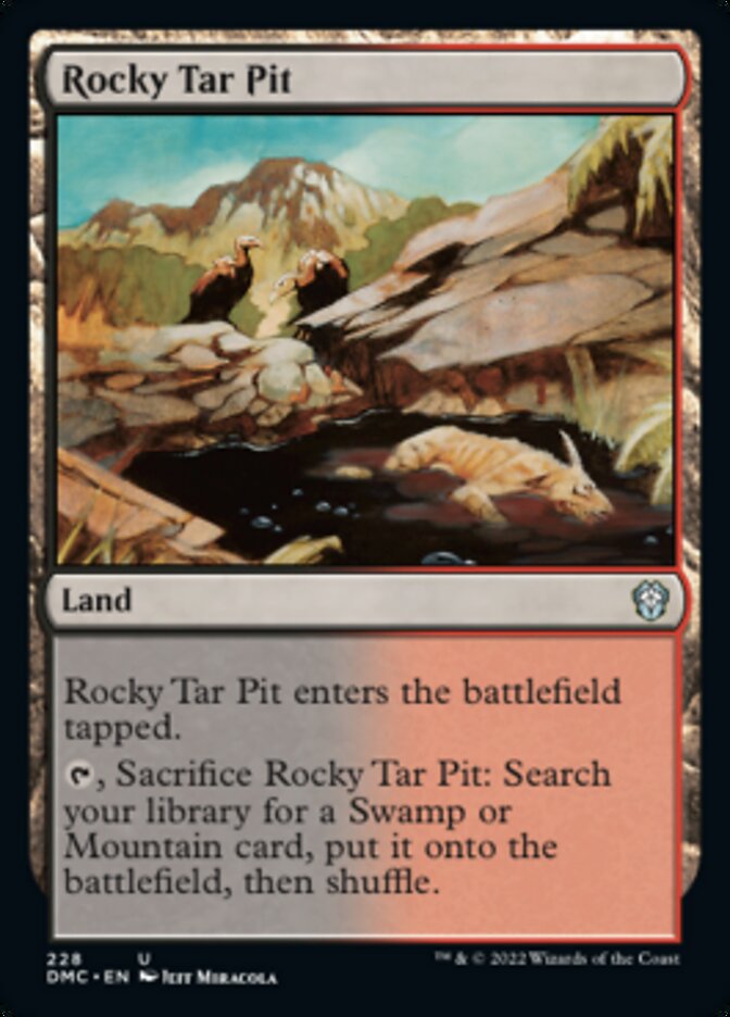 Rocky Tar Pit [Dominaria United Commander] | Odin's Place