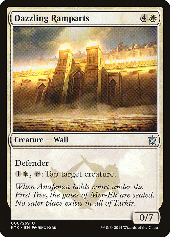 Dazzling Ramparts (6) [Khans of Tarkir] | Odin's Place