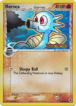 Horsea (50/101) (Delta Species) (Stamped) [EX: Dragon Frontiers] | Odin's Place