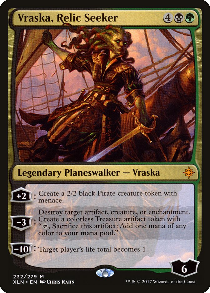Vraska, Relic Seeker (232) [Ixalan] | Odin's Place