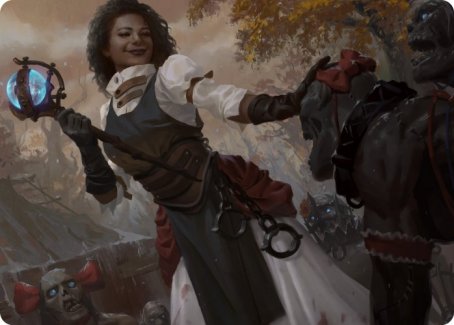 Skaab Wrangler Art Card [Innistrad: Midnight Hunt Art Series] | Odin's Place
