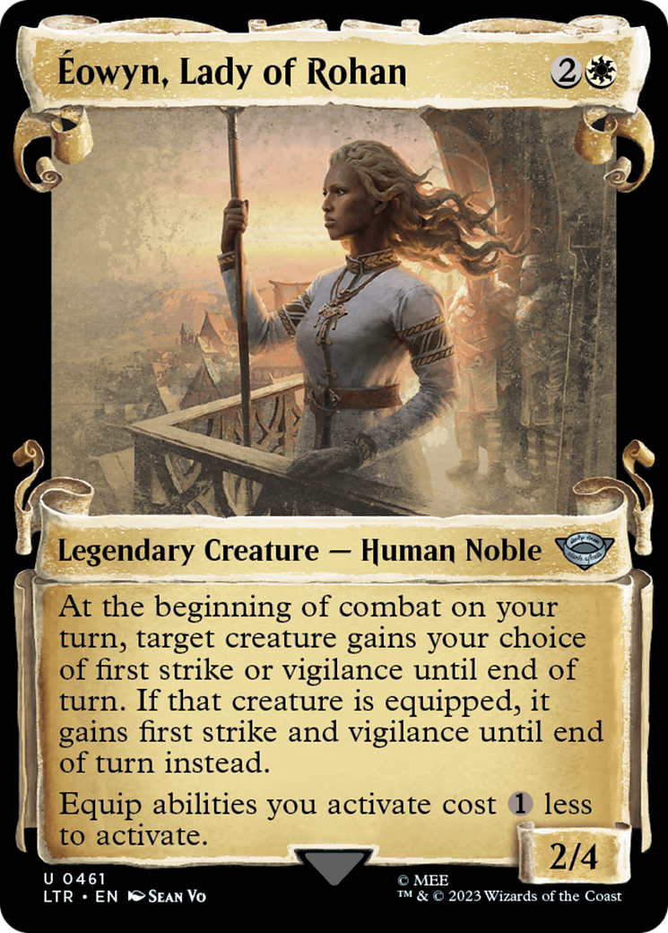 Eowyn, Lady of Rohan [The Lord of the Rings: Tales of Middle-Earth Showcase Scrolls] | Odin's Place
