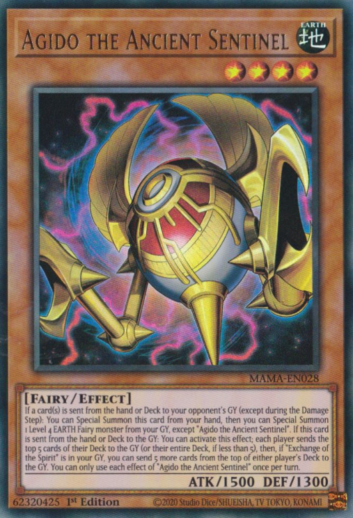 Agido the Ancient Sentinel [MAMA-EN028] Ultra Rare | Odin's Place