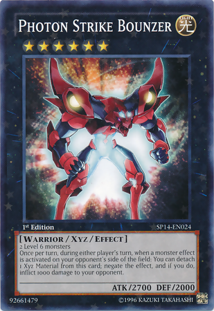 Photon Strike Bounzer [SP14-EN024] Starfoil Rare | Odin's Place