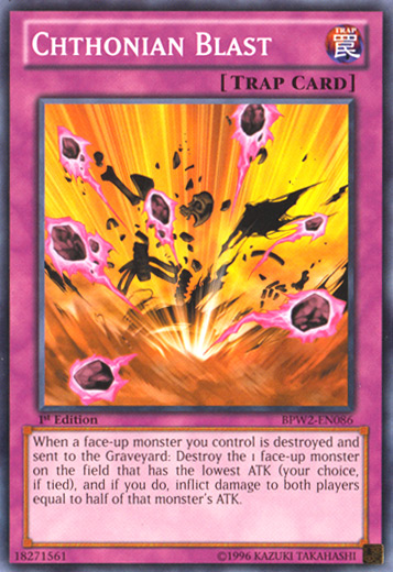 Chthonian Blast [BPW2-EN086] Common | Odin's Place