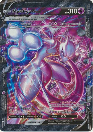 Mewtwo V-Union (Jumbo Card) [Sword & Shield: Black Star Promos] | Odin's Place