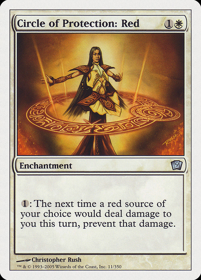 Circle of Protection: Red (11) [Ninth Edition] | Odin's Place