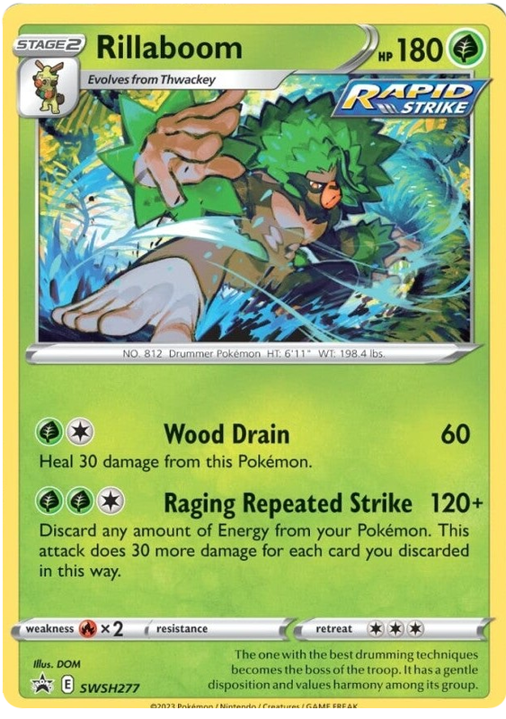Rillaboom (SWSH277) [Sword & Shield: Black Star Promos] | Odin's Place