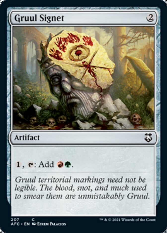 Gruul Signet [Dungeons & Dragons: Adventures in the Forgotten Realms Commander] | Odin's Place