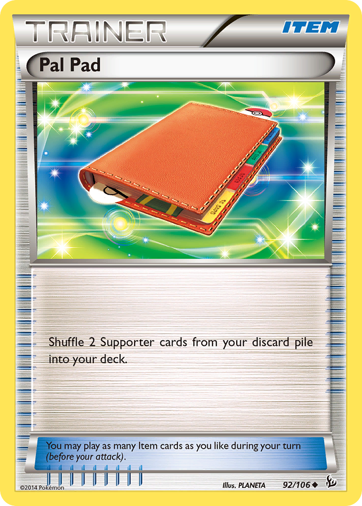 Pal Pad (92/106) [XY: Flashfire] | Odin's Place