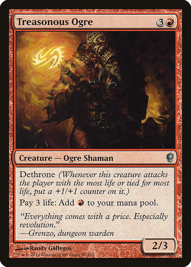 Treasonous Ogre (36) [Conspiracy] | Odin's Place
