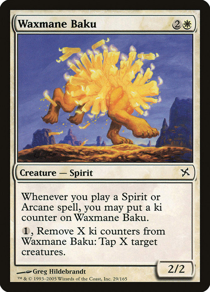 Waxmane Baku (29) [Betrayers of Kamigawa] | Odin's Place