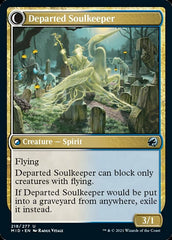 Devoted Grafkeeper // Departed Soulkeeper [Innistrad: Midnight Hunt] | Odin's Place