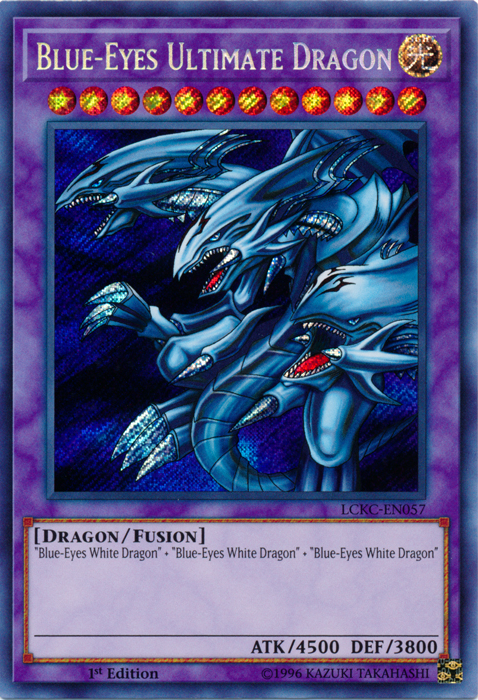 Blue-Eyes Ultimate Dragon [LCKC-EN057] Secret Rare | Odin's Place