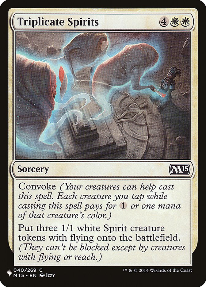 Triplicate Spirits [The List] | Odin's Place