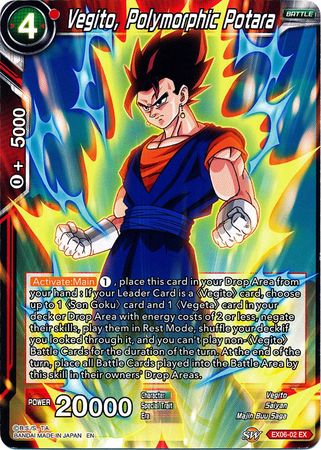 Vegito, Polymorphic Potara (EX06-02) [Special Anniversary Set] | Odin's Place