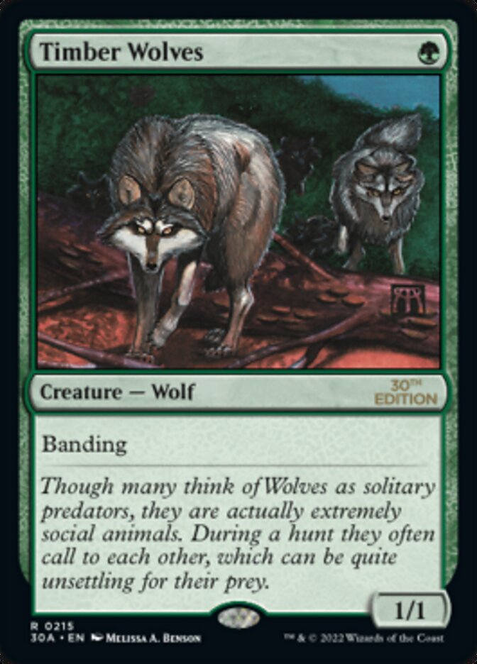 Timber Wolves [30th Anniversary Edition] | Odin's Place