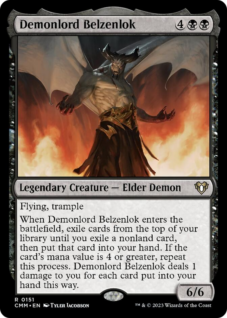 Demonlord Belzenlok [Commander Masters] | Odin's Place