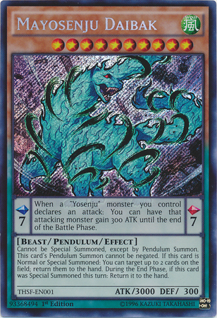 Mayosenju Daibak [THSF-EN001] Secret Rare | Odin's Place