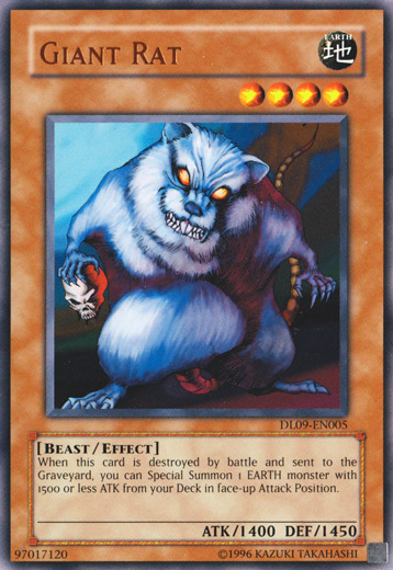 Giant Rat (Bronze) [DL09-EN005] Rare | Odin's Place